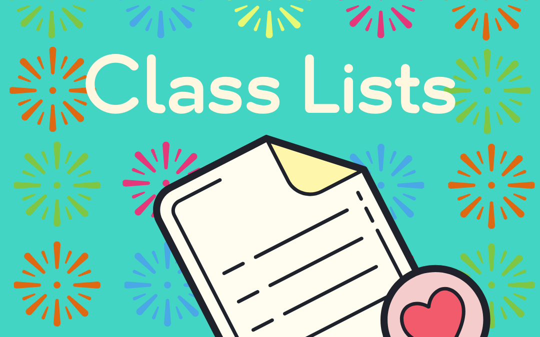 Class Lists are Almost Ready!