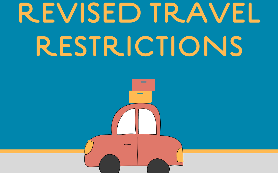 Update: Travel Restrictions