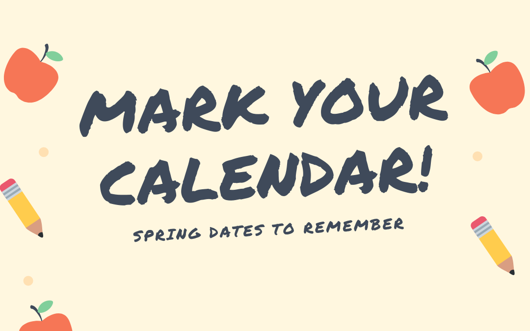 Mark Your Calendar!