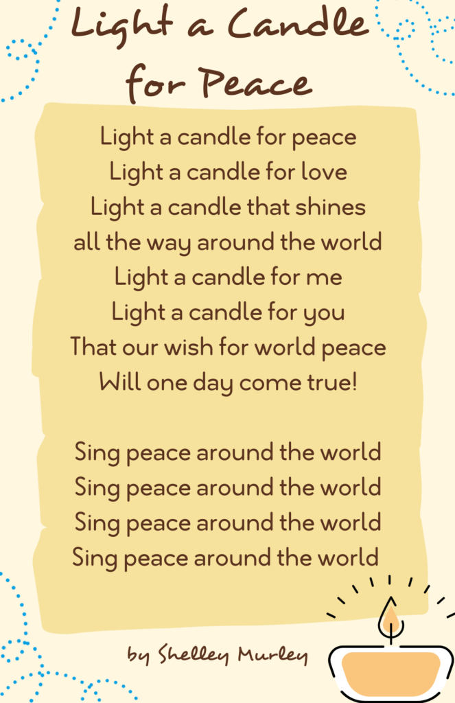 Light Candle Us for International Day of Peace • Escuela del Sol Montessori