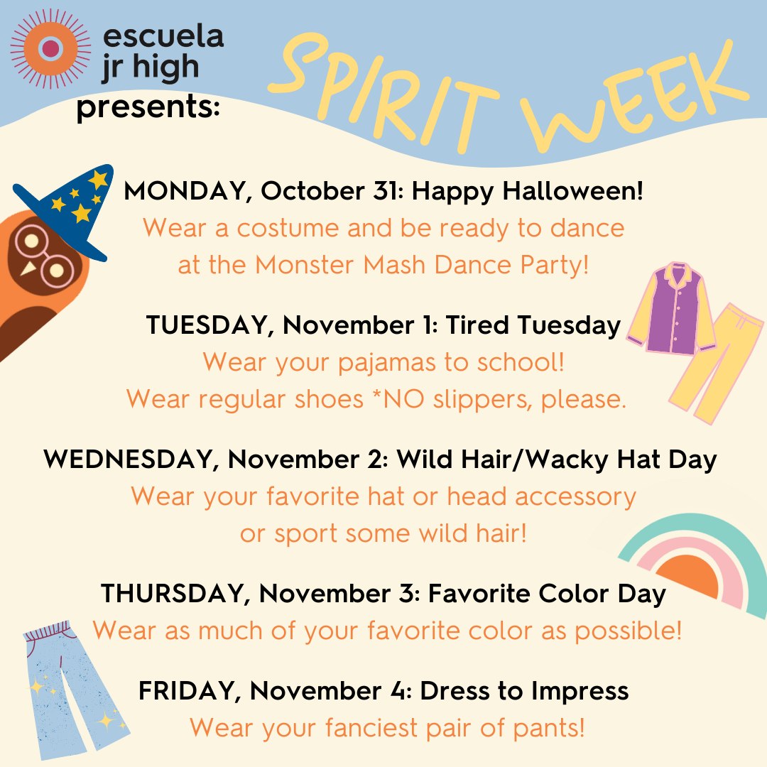 Spirit Week Starts Monday Escuela Del Sol Montessori spirit-week-starts-monday-escuela-del-sol-montessori