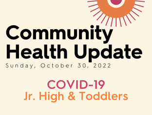 Toddler & Jr. High Health Update