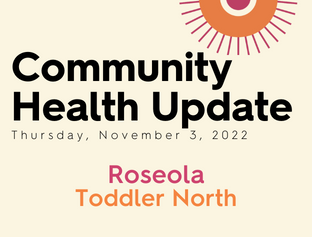 Toddler Community Health Update: Roseola