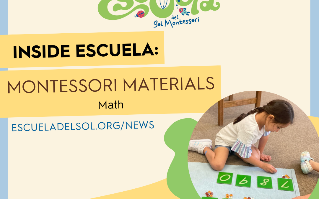 Inside Escuela: Montessori Materials – Math