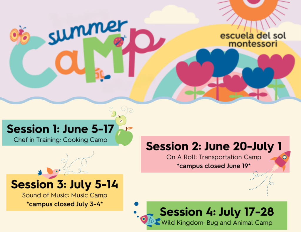 Summer Camp Schedule