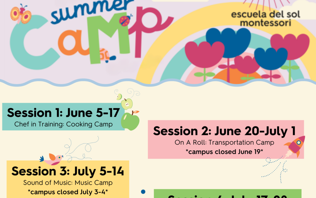 Summer Camp Schedule